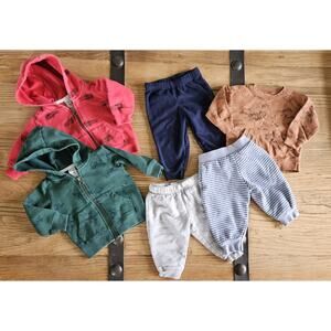 Carter's Infant Boy 6 piece Bundle sz 9M